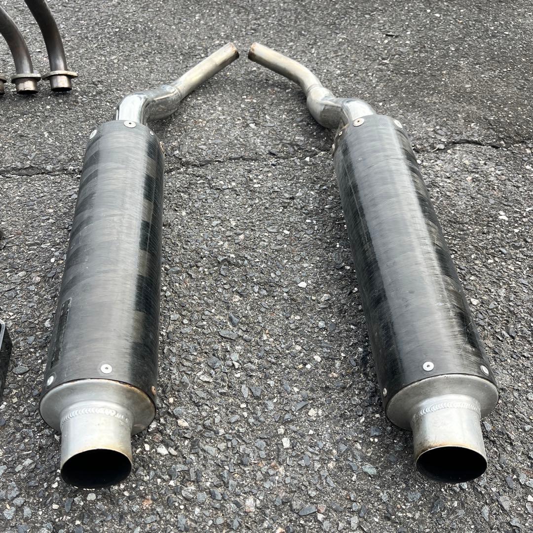 ホーネット250 SP忠男 スーパーコンバット 2本出し フルエキ マフラー