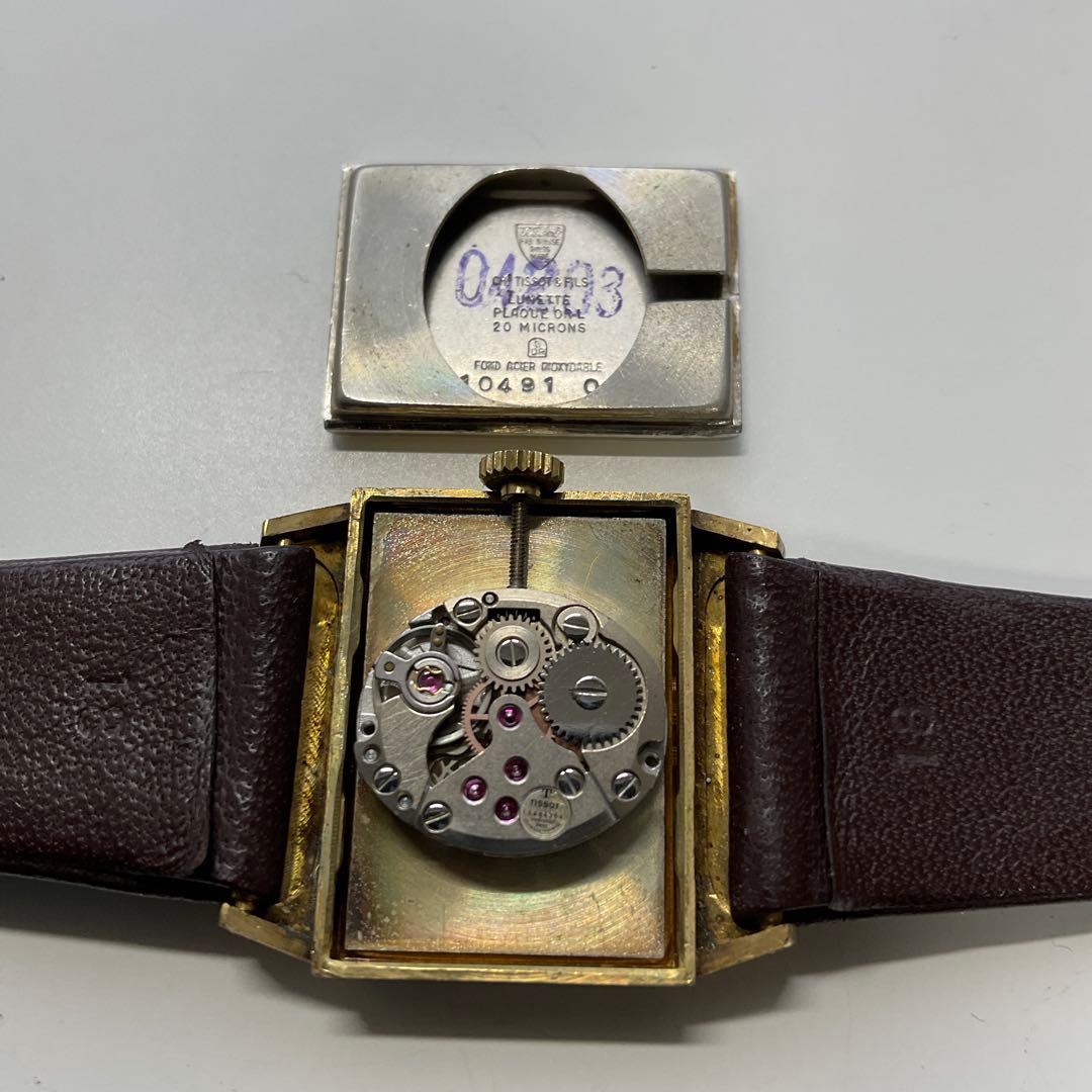 《ティソ》サリ　手巻きヴィンテージ稼働