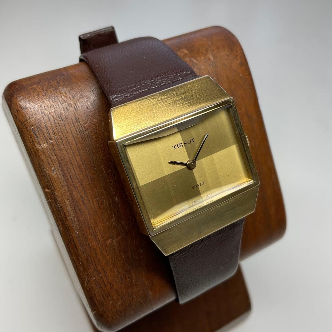 《ティソ》サリ　手巻きヴィンテージ稼働