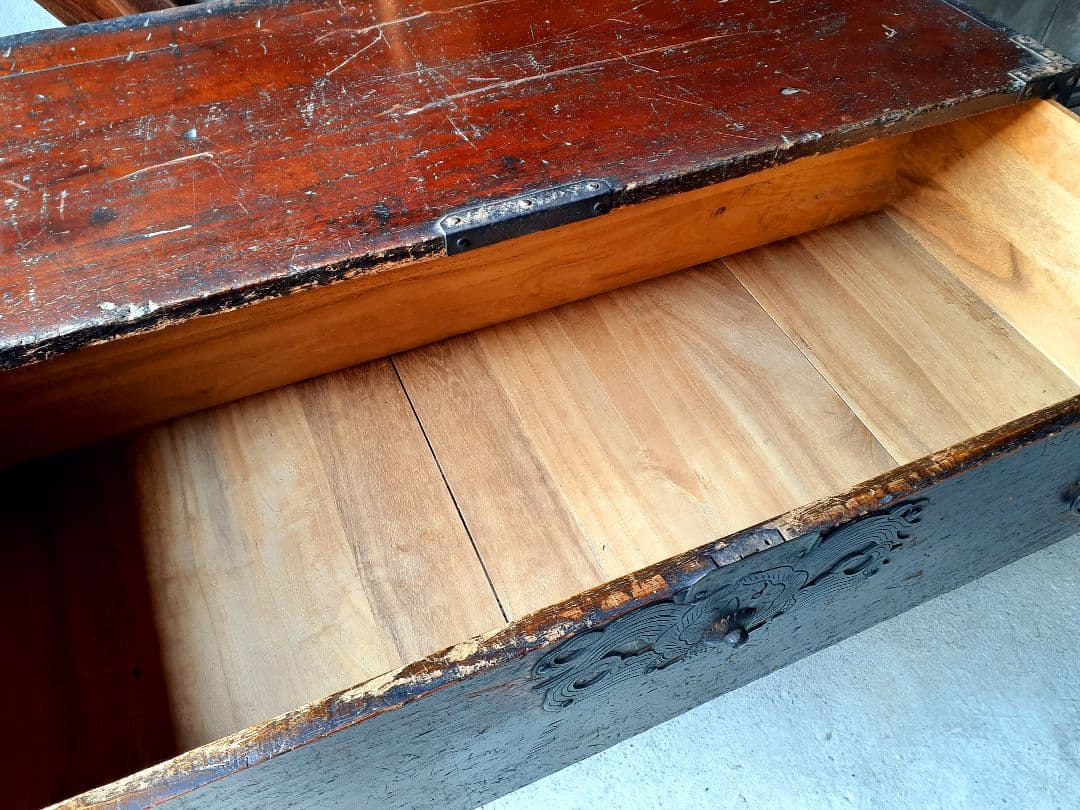 時代箪笥　重ね箪笥　和たんす　アンティーク　レトロ　古民家