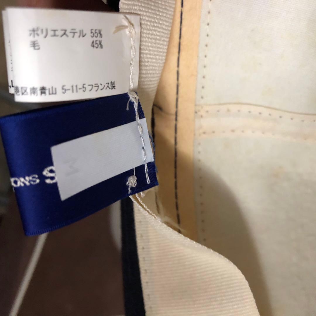 COMMEdesGARCONS コムデギャルソン　刺繍リボンライン　ハット　帽子