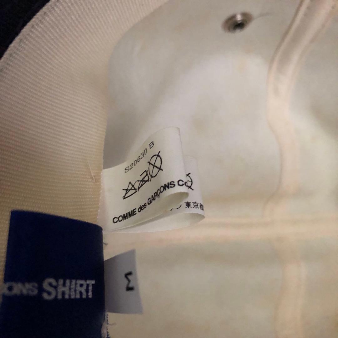 COMMEdesGARCONS コムデギャルソン　刺繍リボンライン　ハット　帽子