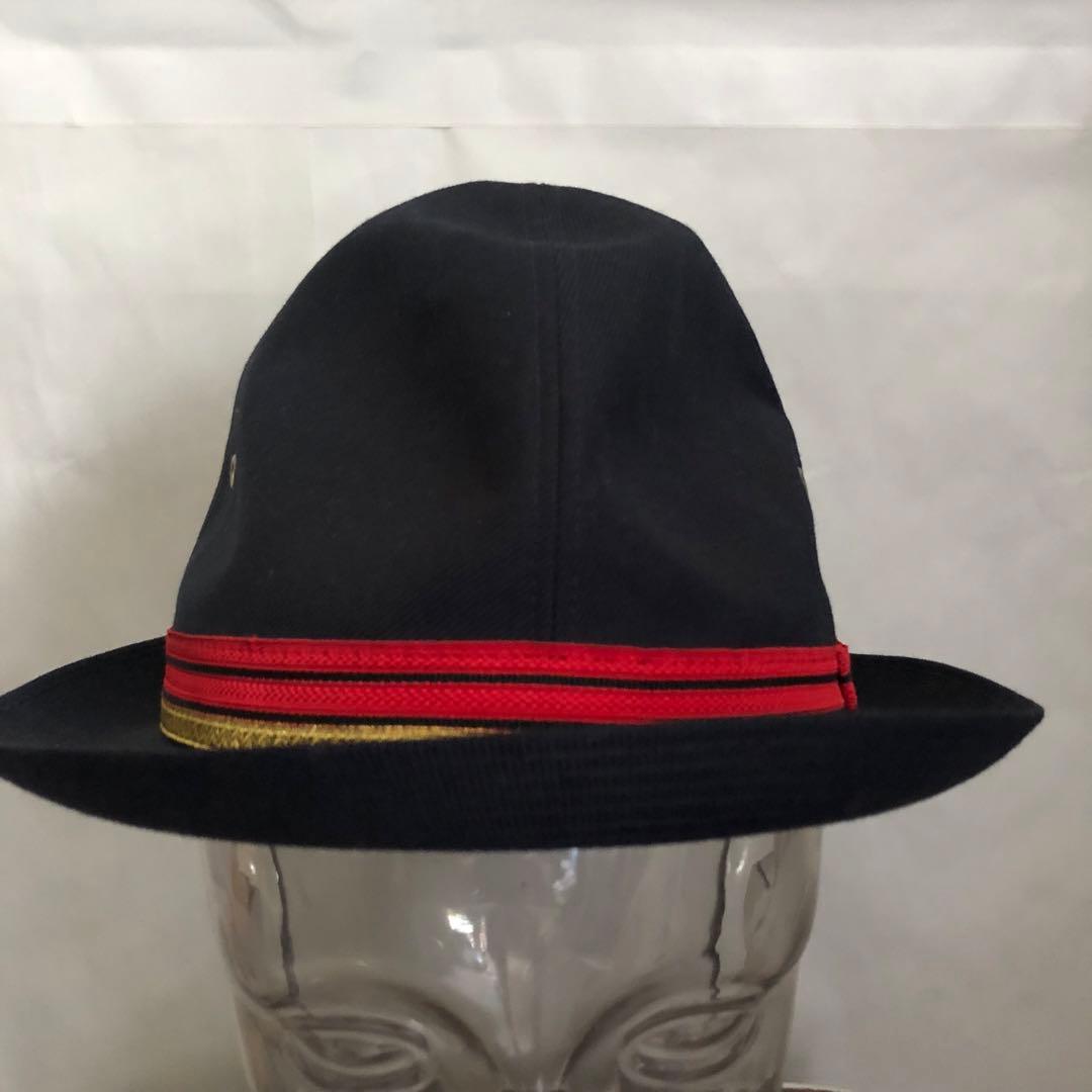 COMMEdesGARCONS コムデギャルソン　刺繍リボンライン　ハット　帽子