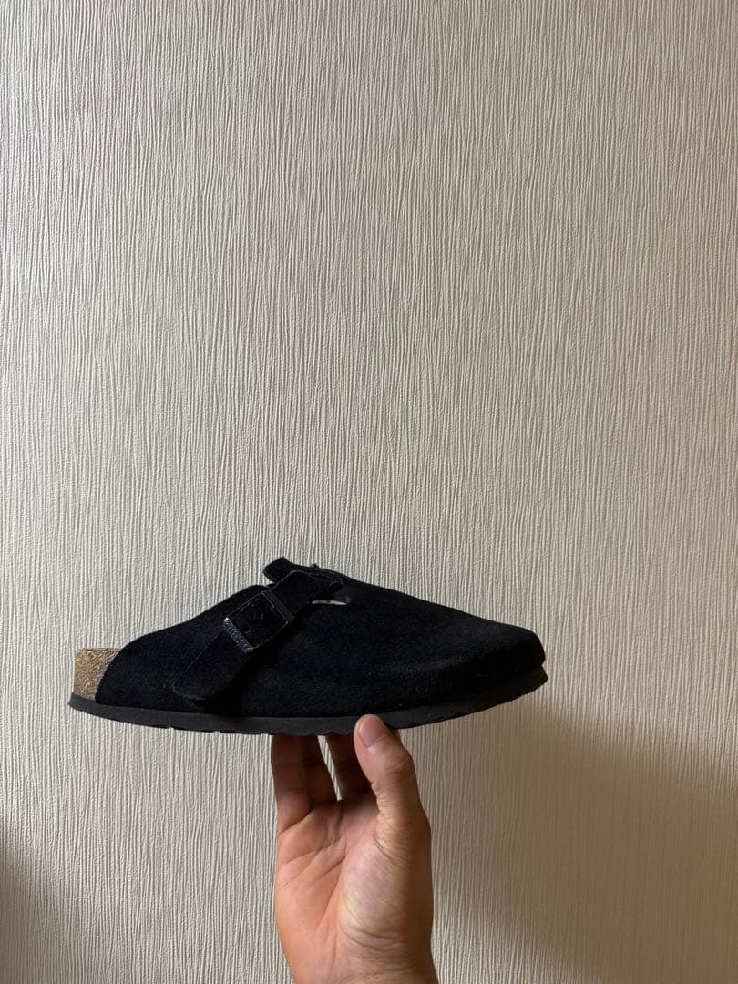 ビルケンシュトック、ボストン、ブラック