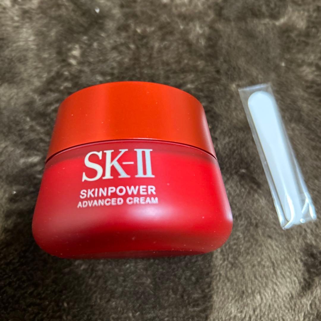 【新品未使用】【匿名配送】SK-II スキンパワーアドバンストクリーム80g