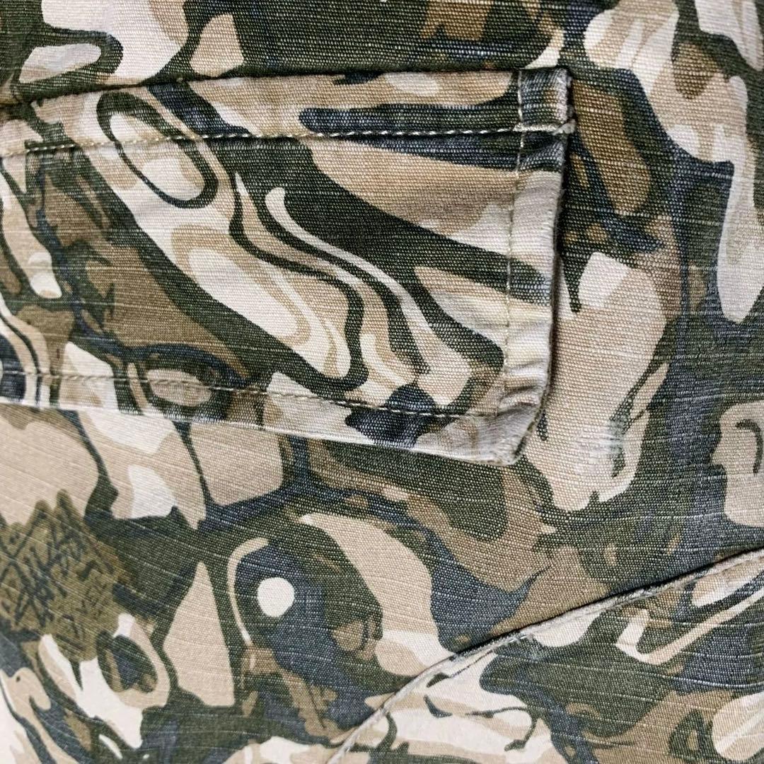 ステューシー リキッド マーブルカモ カーゴパンツ 迷彩
