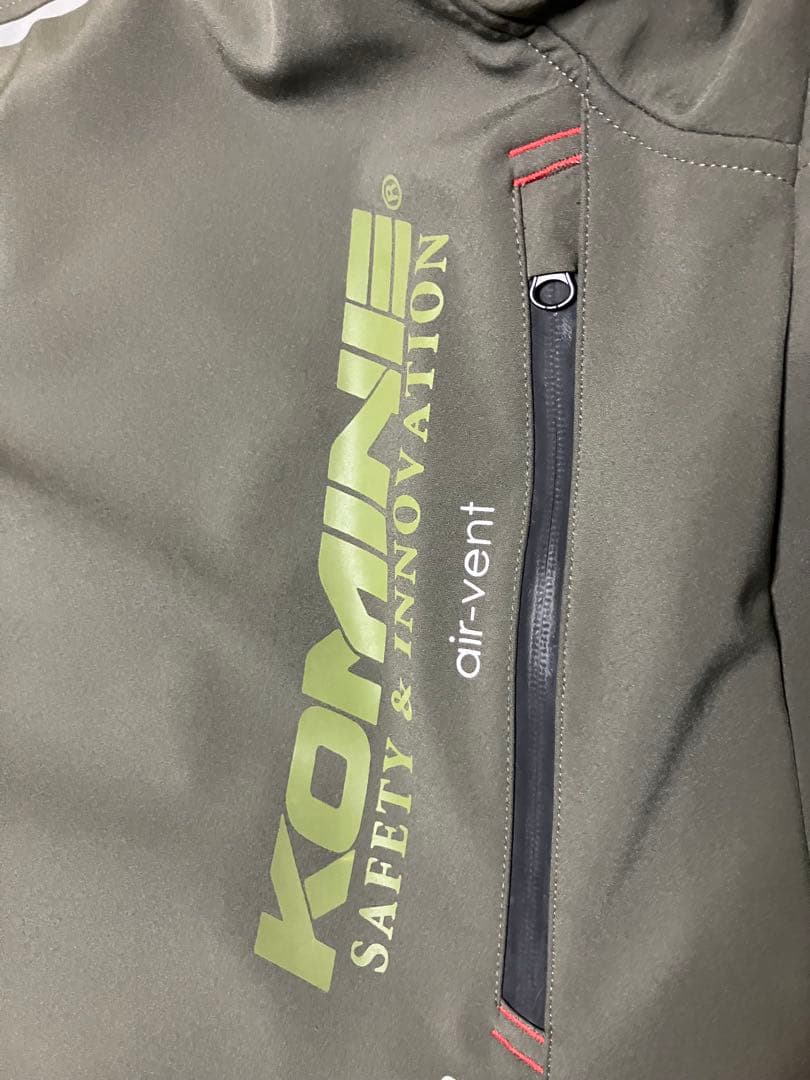 [KOMINE]ジャケットソフトシェルウィンターパーカ-Deep Olive M