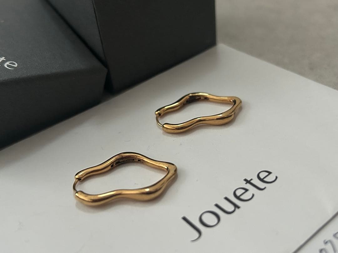 Jouete センシュアル イエローゴールド ピアス