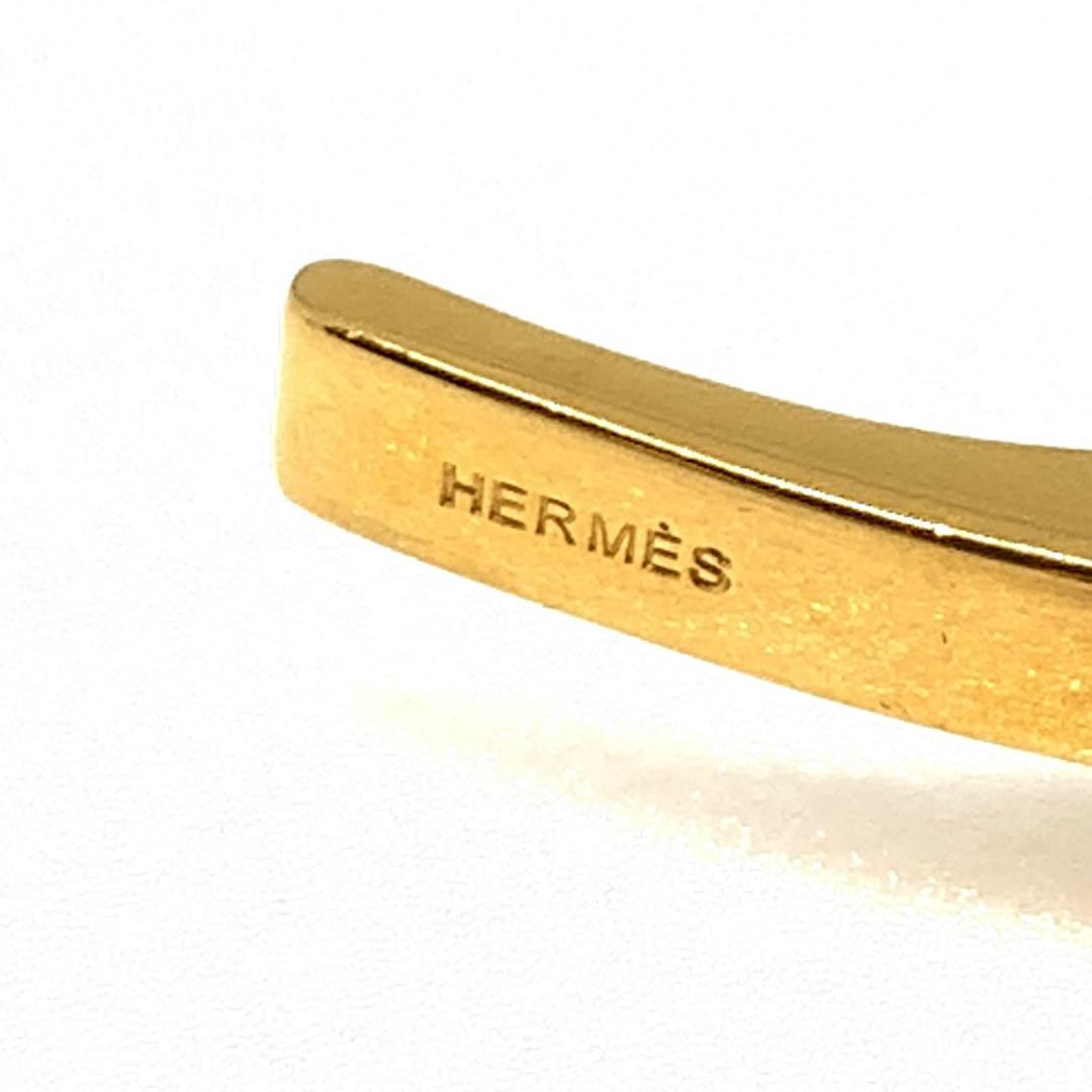 エルメス フィルー 手袋 グローブホルダー ゴールド 019561