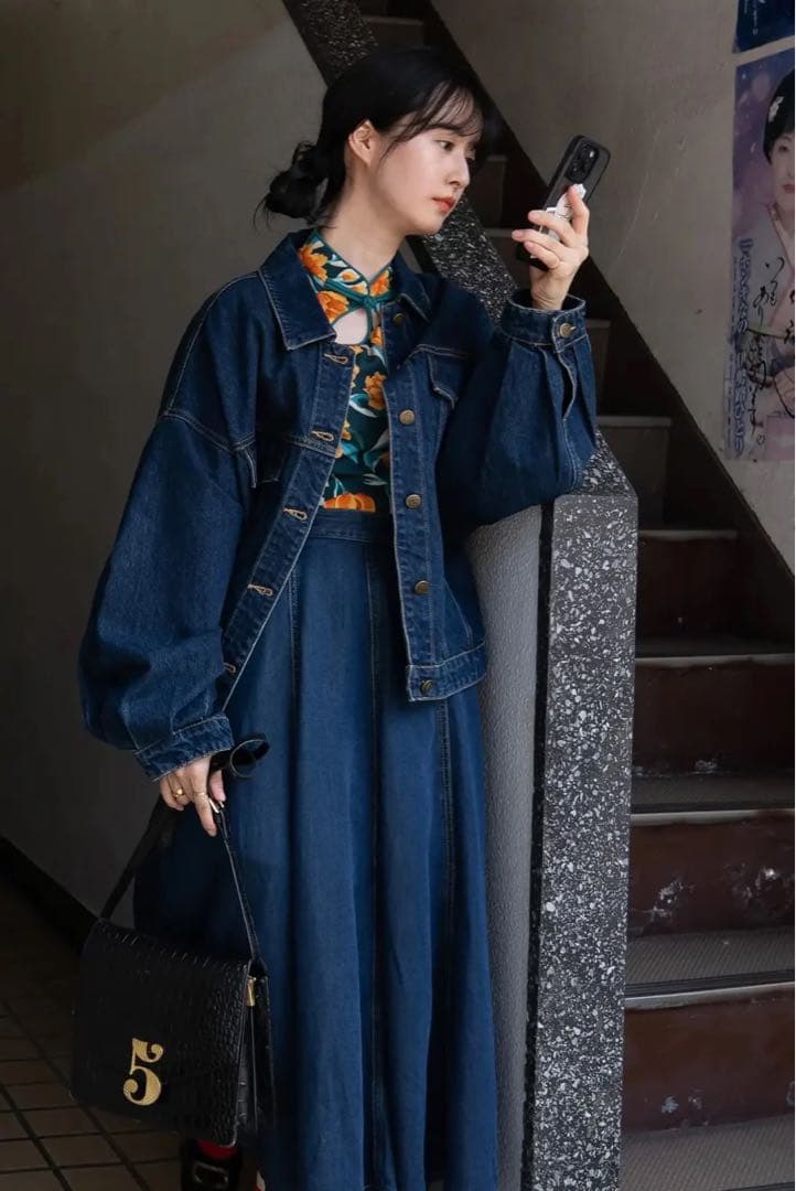 TNEWTIES マウスウォッシュを飲んじゃった デニムジャケット新品未使用