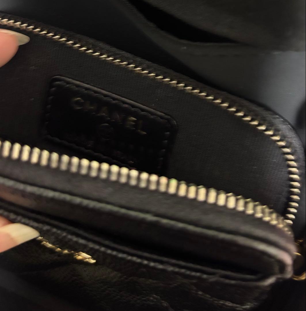 限定値下【美品】CHANEL ブラック マトラッセケース