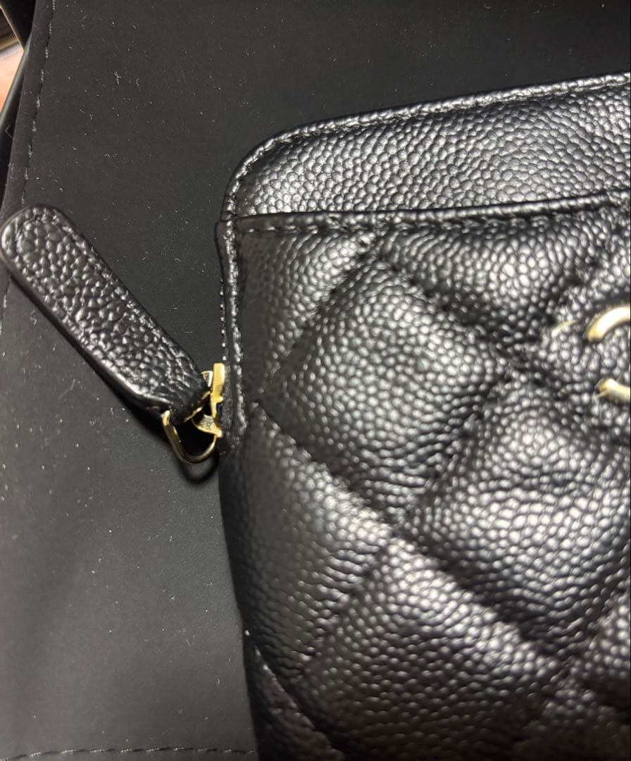 限定値下【美品】CHANEL ブラック マトラッセケース