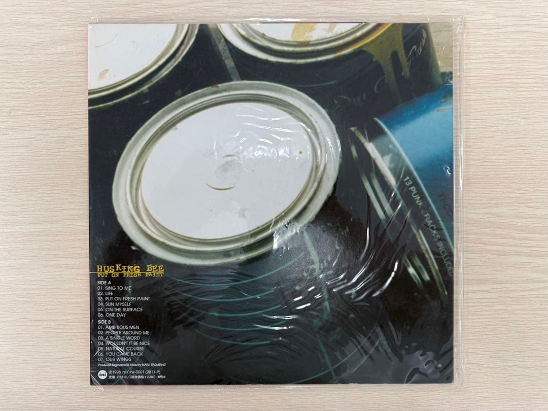 Husking Bee Put On Fresh Paint サイン入りレコード