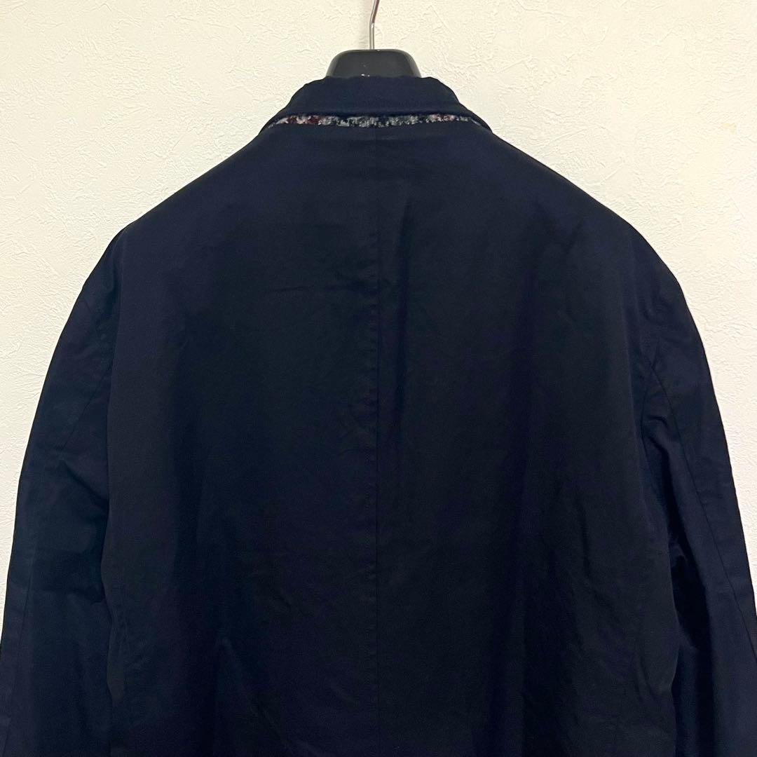 【美品】コムデギャルソンオム　綿×チェックダブルフェイスジャケット　リバーシブル