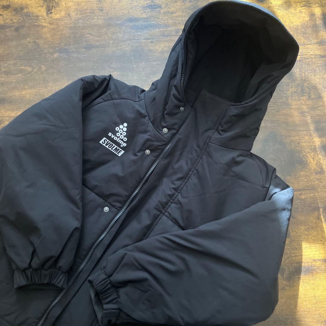 150〜160サイズ SVOLME 発熱中綿 ベンチコート ジュニア Jr