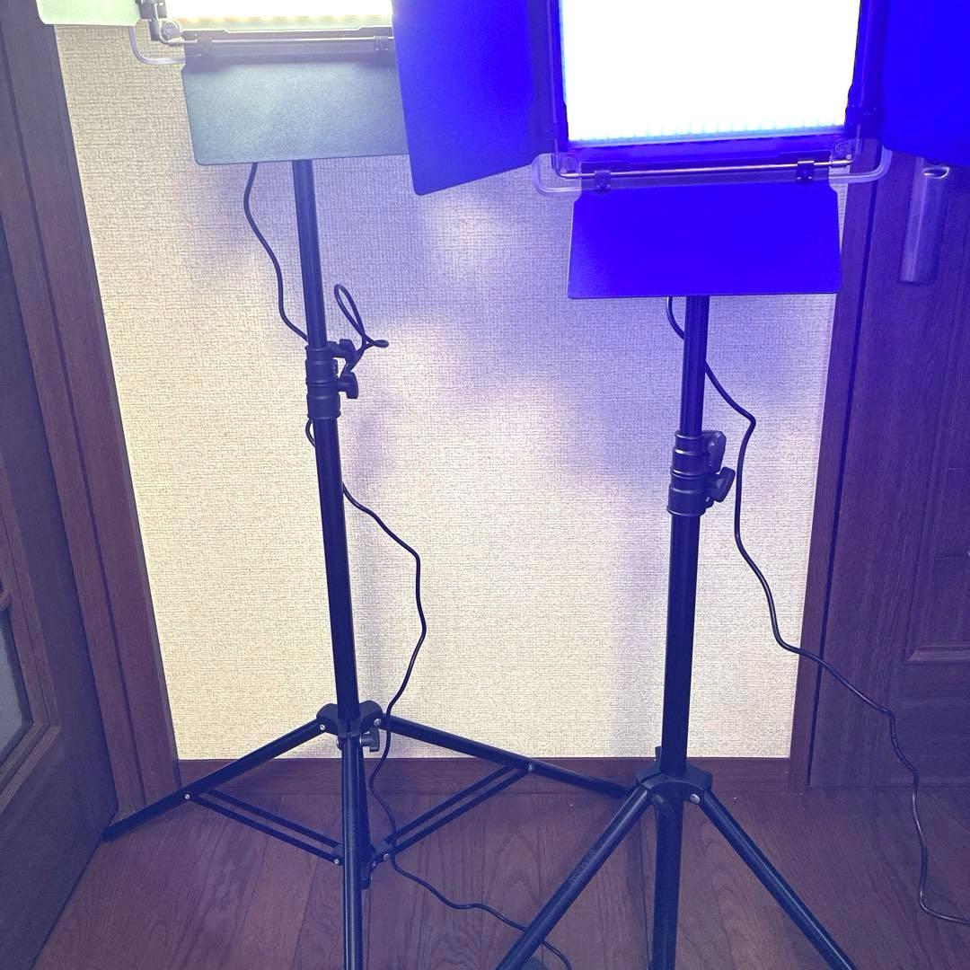 NEEWER 660 PRO PRG 撮影用LEDライト 2灯フルセット