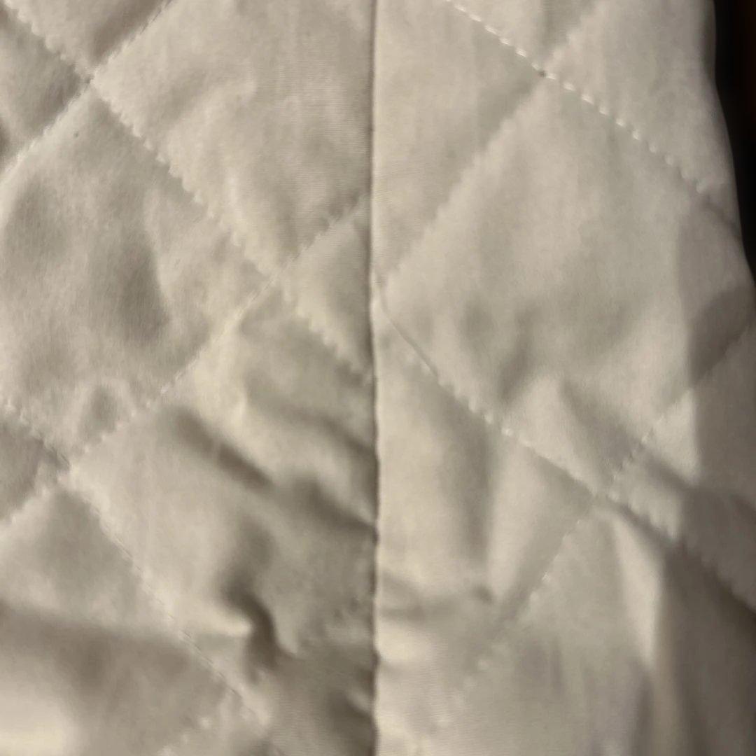 ★美品★DAKS★キルティングロングコート★アイボリー★11★ダックス★チェック