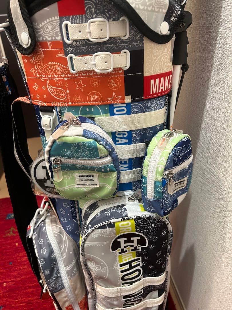 マークアンドロナ　MARK & LONA キャディーバッグ美品