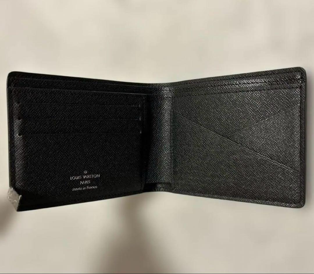 ルイヴィトン　タイガ　ポルトフォイユミュルティプル　ブラック