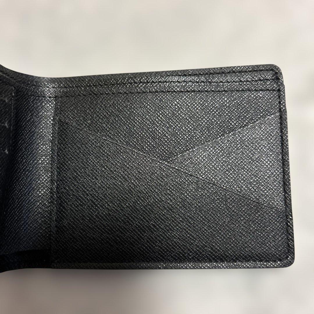 ルイヴィトン　タイガ　ポルトフォイユミュルティプル　ブラック