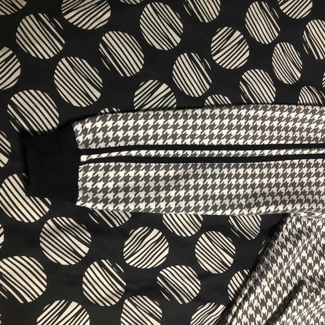 フレッドペリー ジャージ 上着 トラックジャケット チェック柄 千鳥格子柄