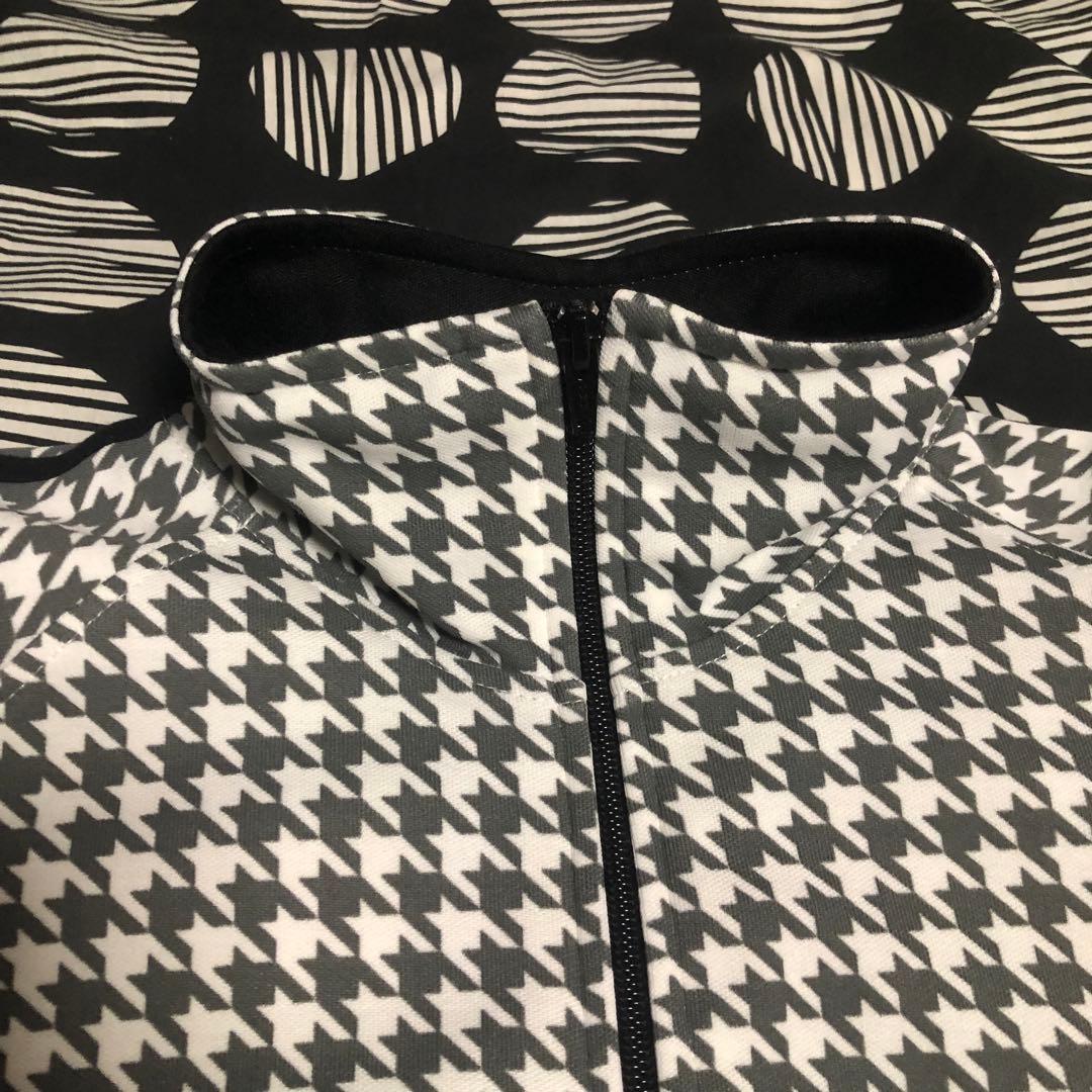 フレッドペリー ジャージ 上着 トラックジャケット チェック柄 千鳥格子柄