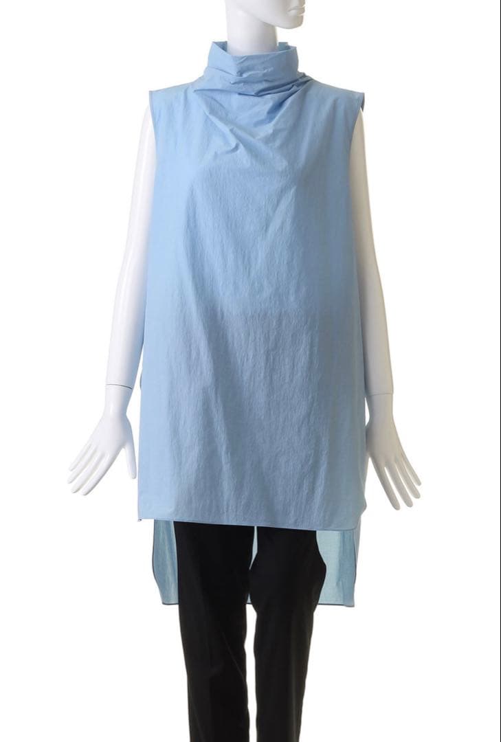 LE PHIL クリスピーブロードノースリーブブラウス