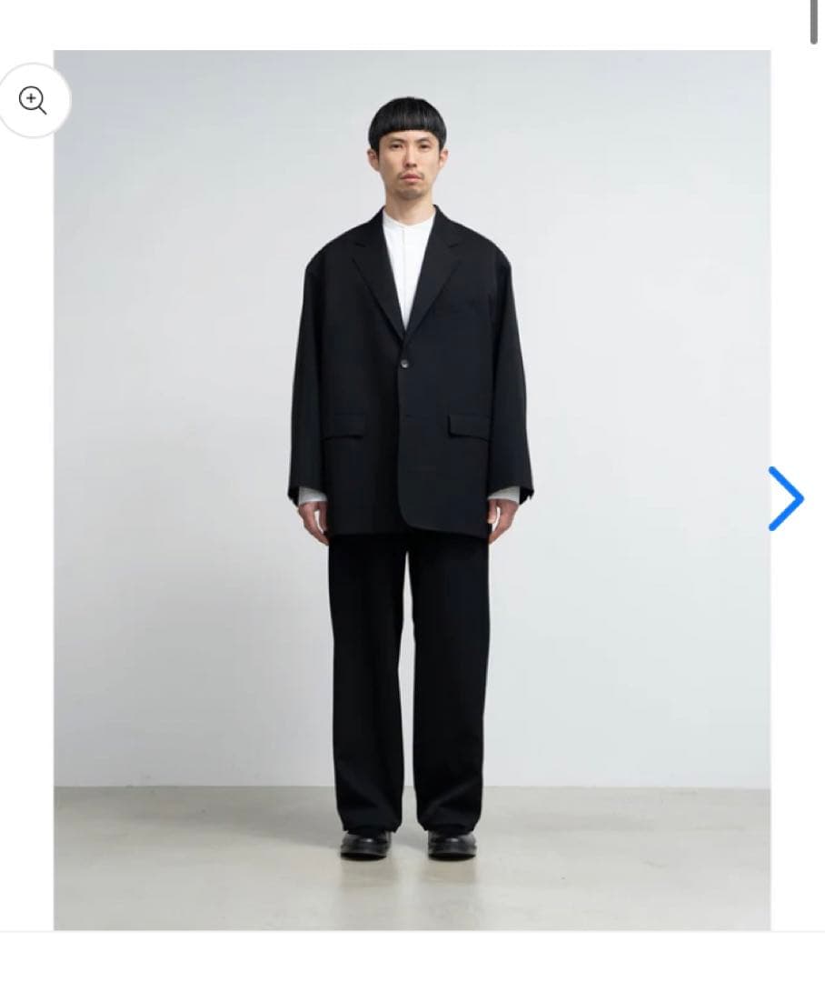 Graphpaper ブラック テーラードジャケット サイズ2