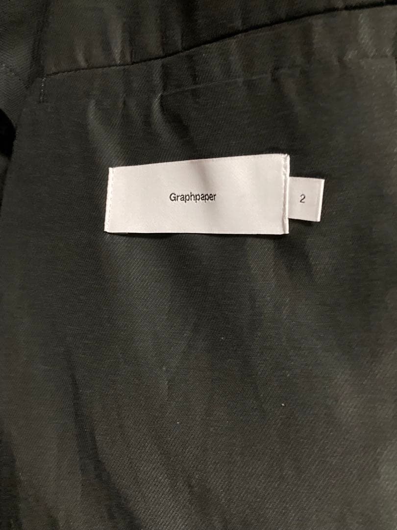 Graphpaper ブラック テーラードジャケット サイズ2