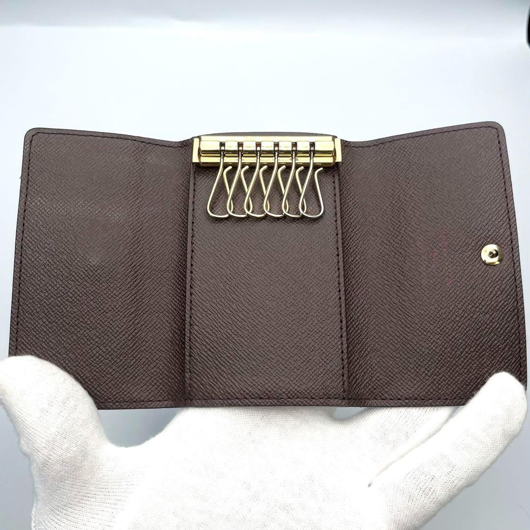 大人気商品！ルイヴィトン ダミエ ミュルティクレ6 正規品保証 Z329