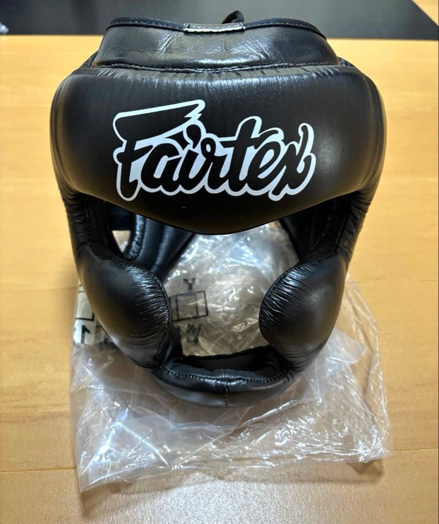 【新品】Fairtex ヘッドギア HG13 lace up 黒 XLサイズ