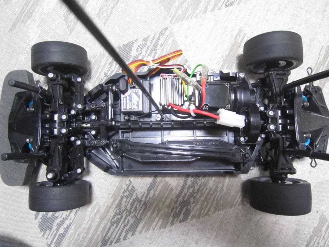 即走行 フルセット 1/10 タミヤ ポルシェ 911 カレラRSR TT02