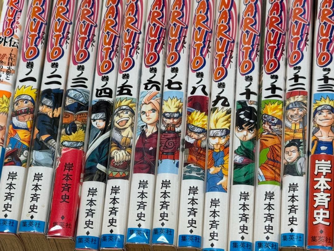 NARUTO/全巻セット（1～4巻、6巻以外 初版）+α