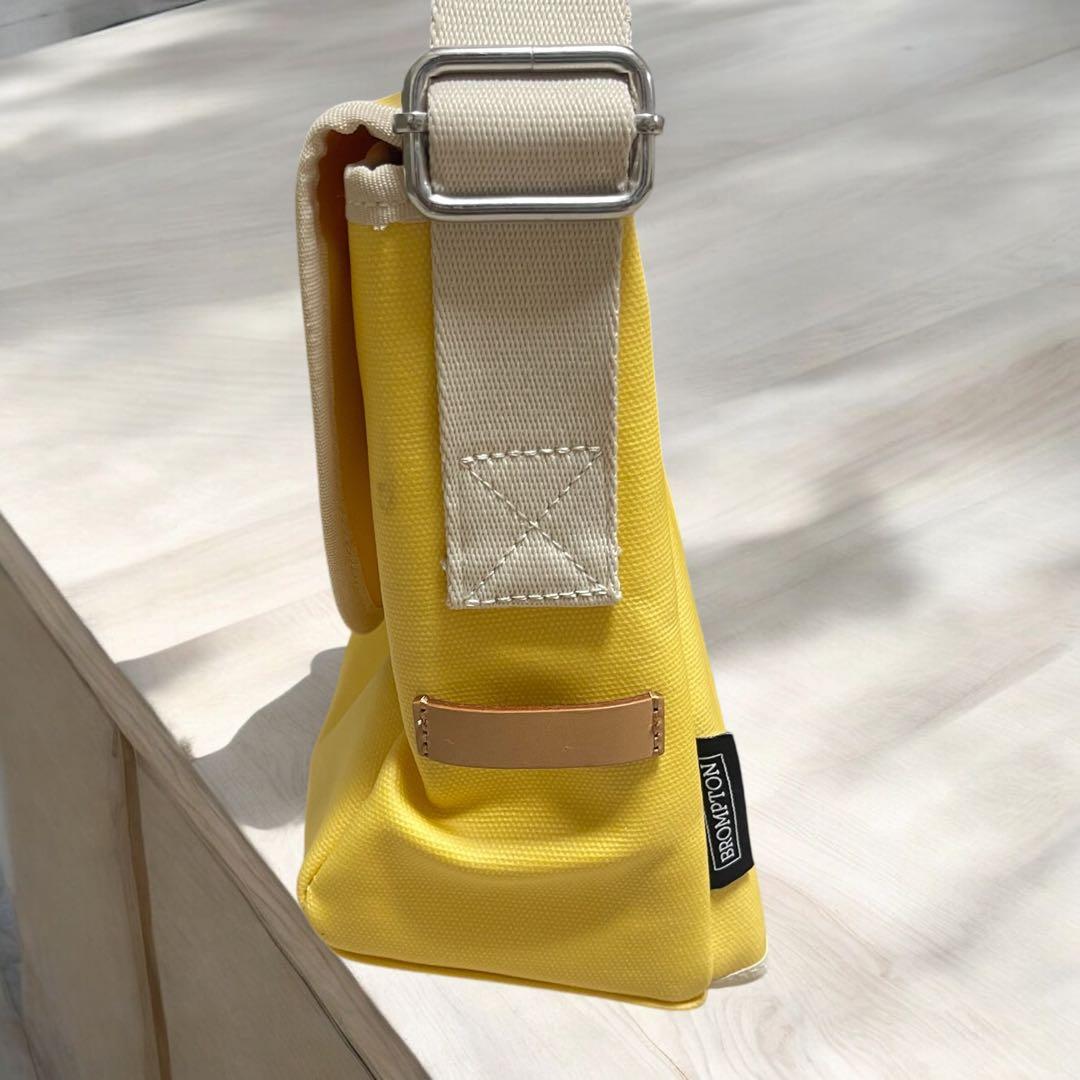 美品　BROMPTON 「ブロンプトン」 フロントバッグ　イエロー