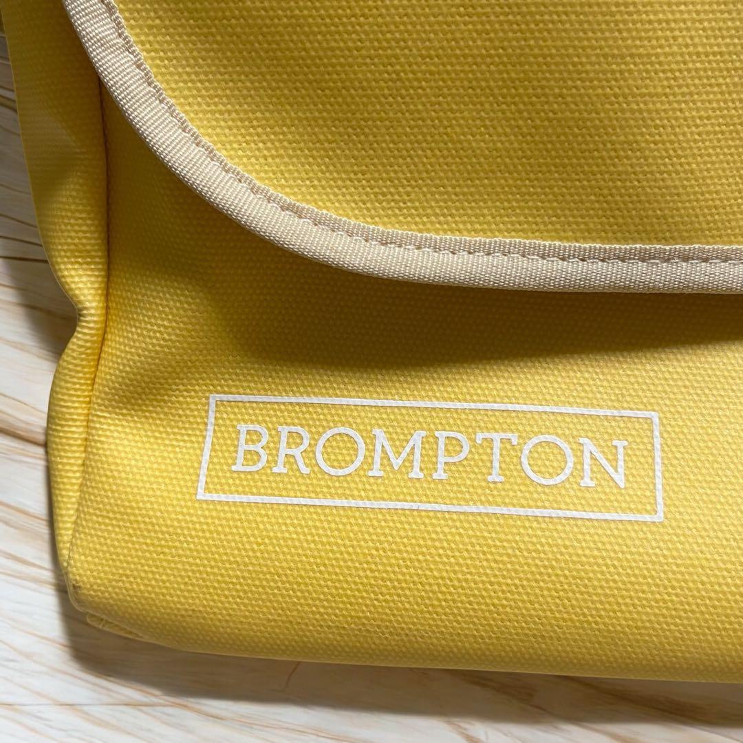美品　BROMPTON 「ブロンプトン」 フロントバッグ　イエロー