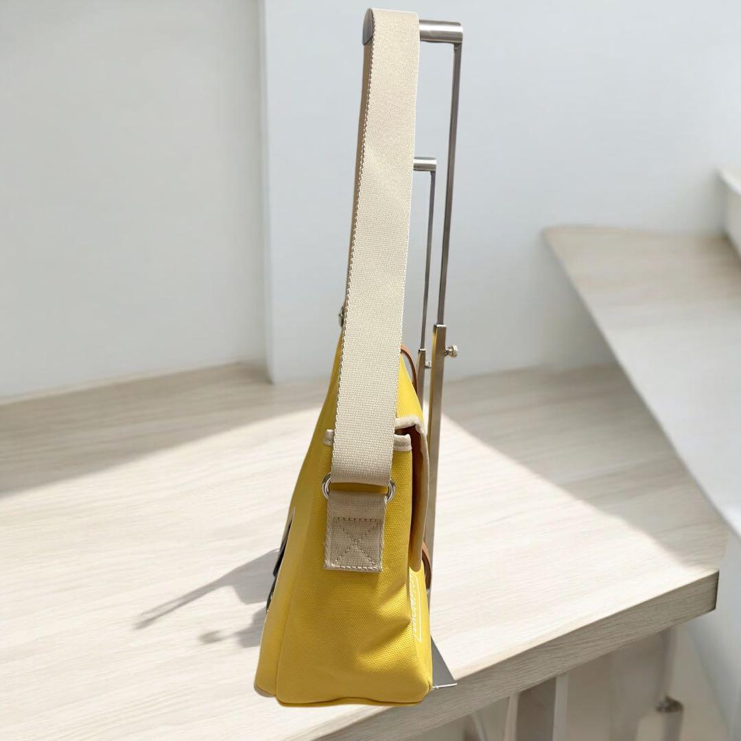 美品　BROMPTON 「ブロンプトン」 フロントバッグ　イエロー