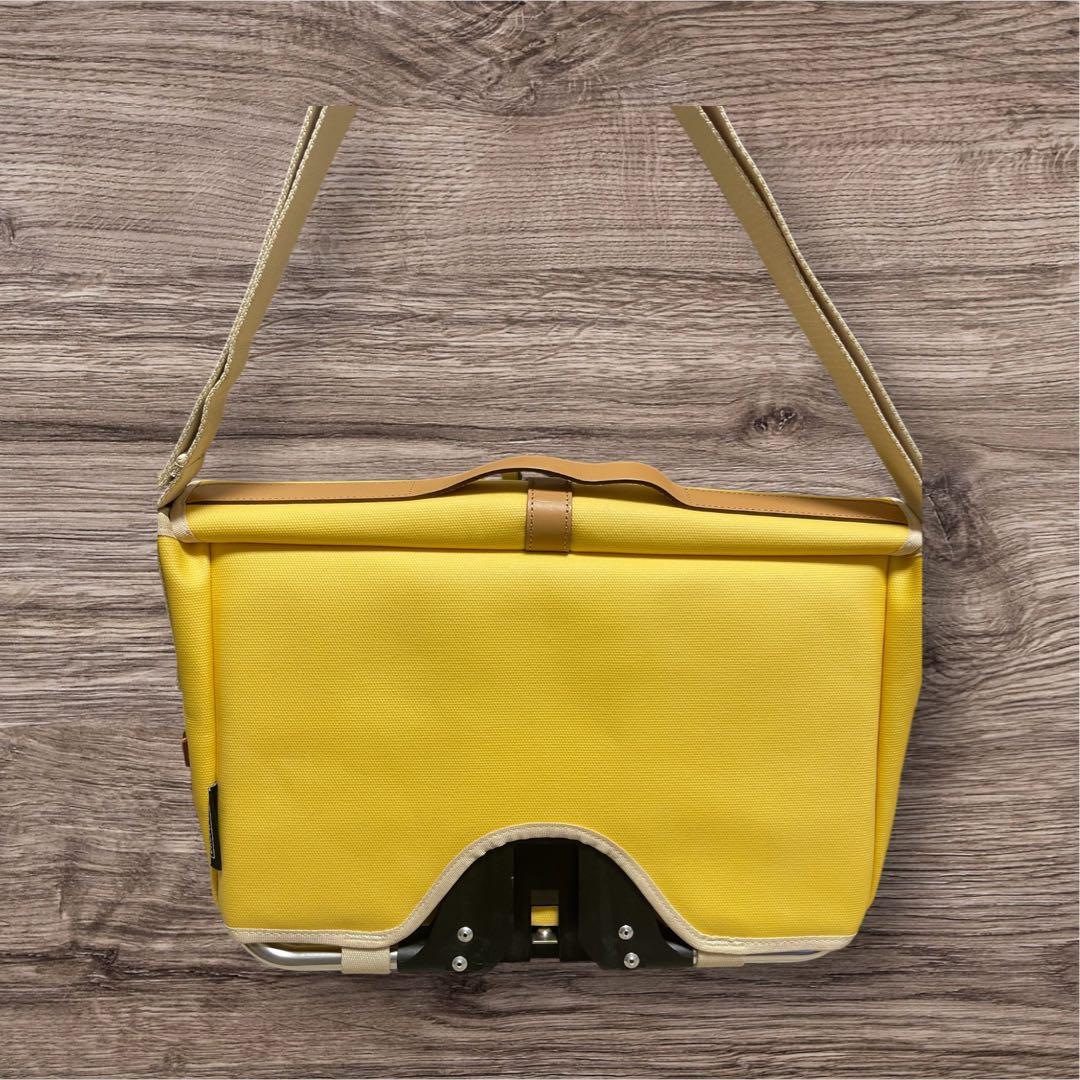 美品　BROMPTON 「ブロンプトン」 フロントバッグ　イエロー