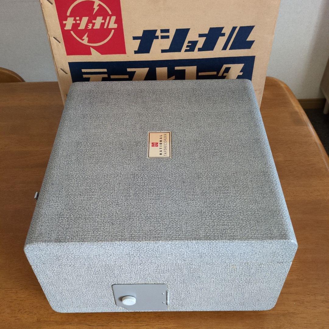 昭和レトロ NATIONAL RQ-703 テープレコーダー 箱入り