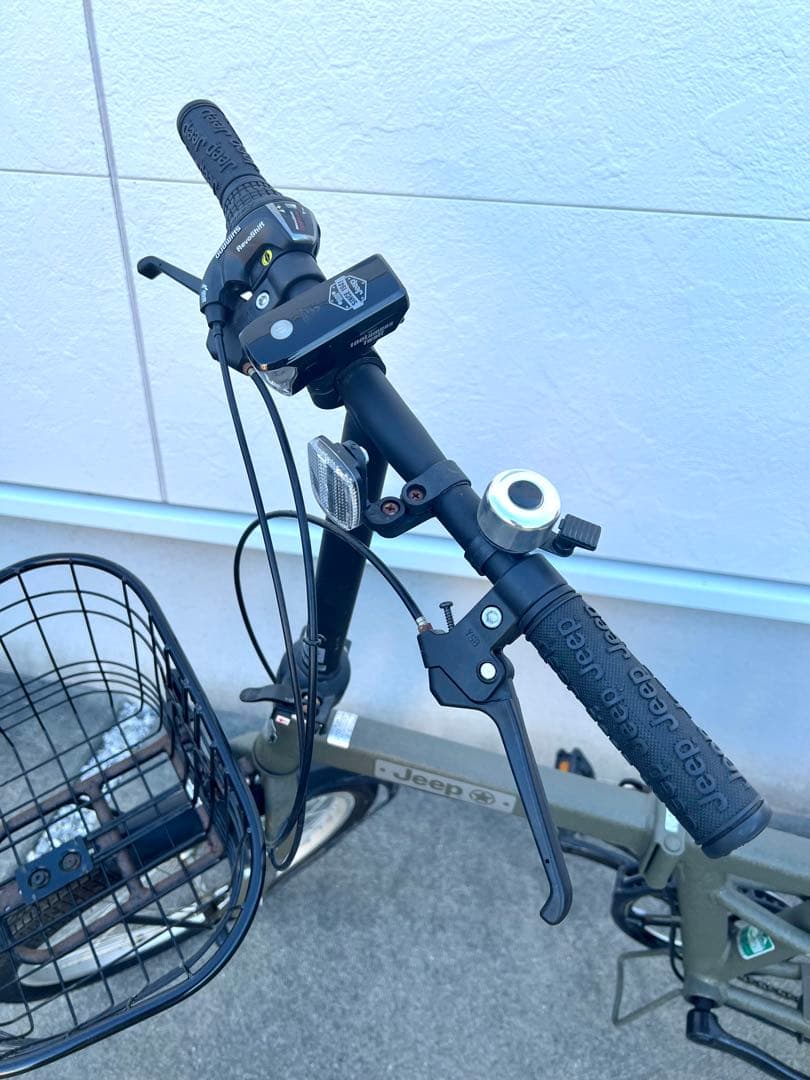 Jeep 折り畳み自転車 20インチJE-206G オリーブグリーン