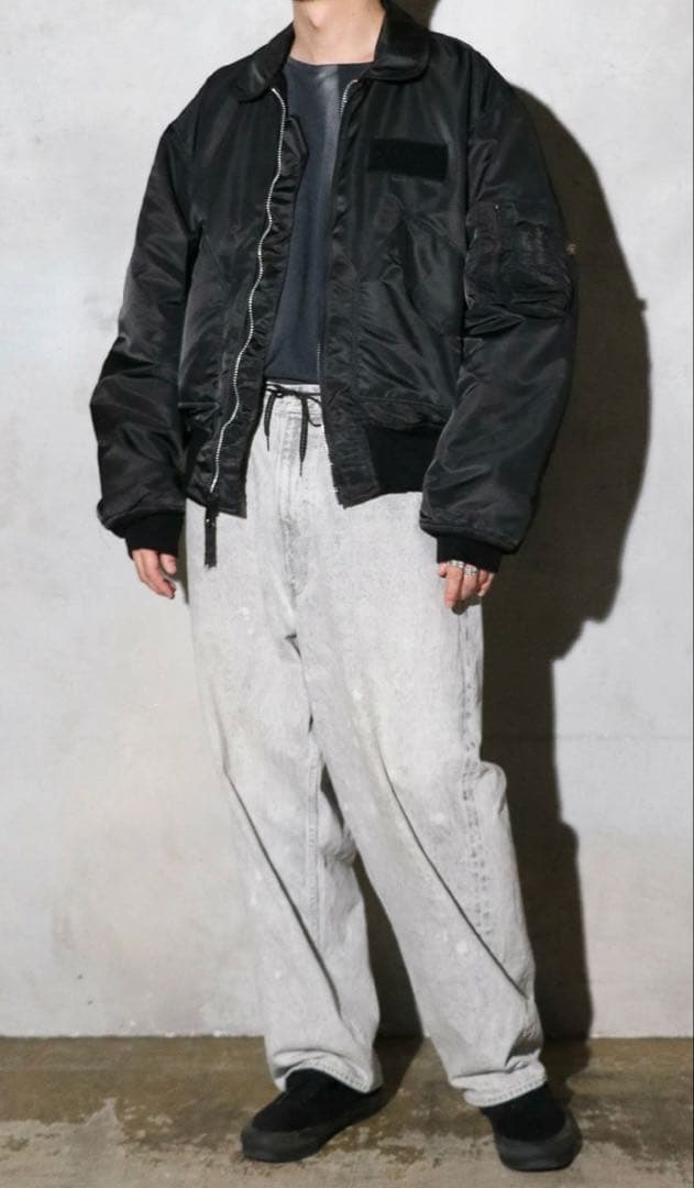 bookend様 90s US Military Black CWU45