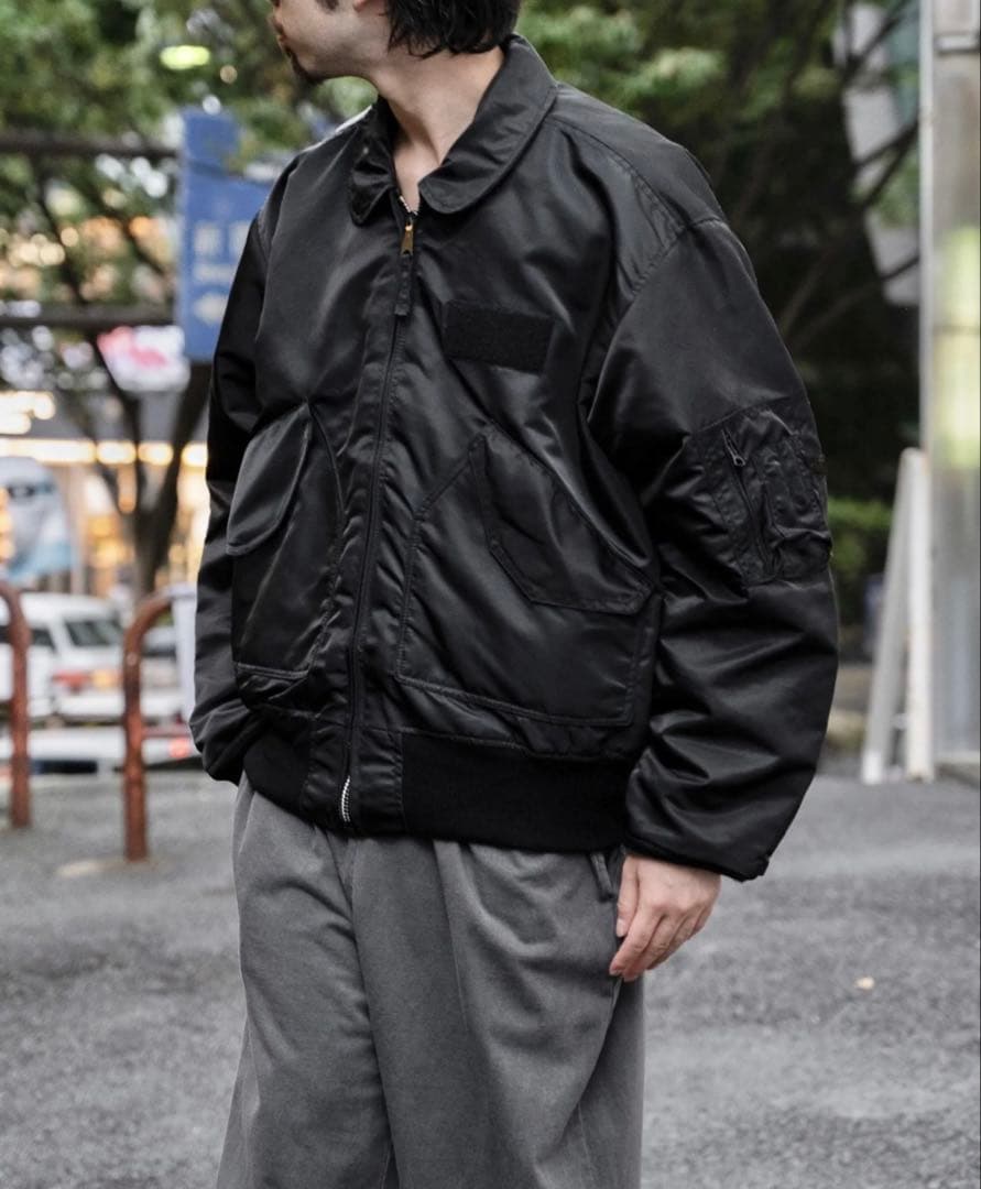 bookend様 90s US Military Black CWU45