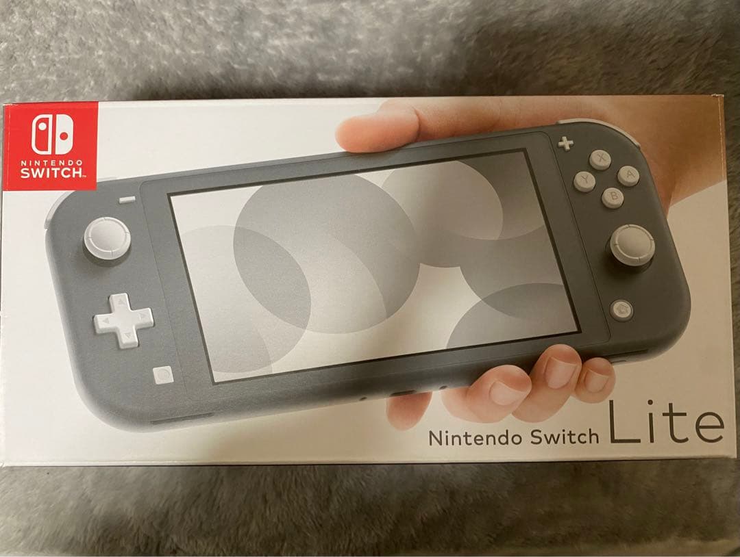 Nintendo Switch Lite グレー　microSD 64GB付き