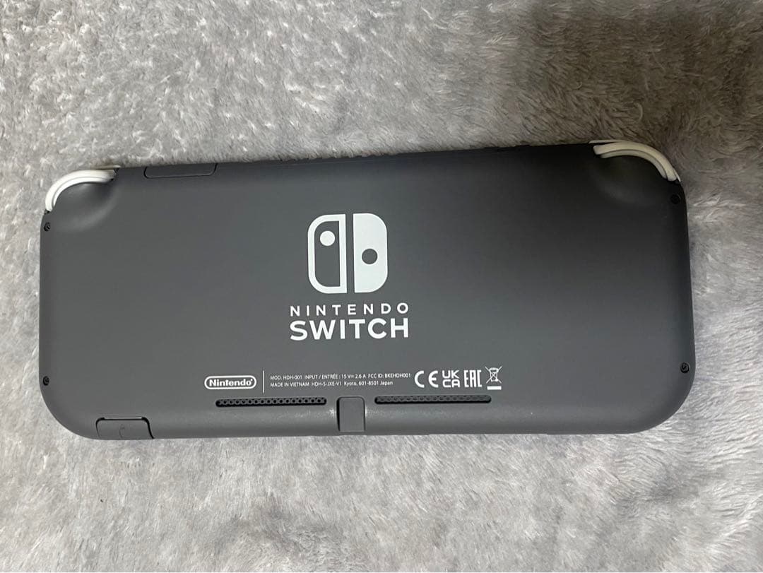 Nintendo Switch Lite グレー　microSD 64GB付き