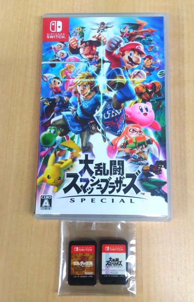 大乱闘スマッシュブラザーズSPECIALゼルダの伝説ブレスオブザワイルドのセット