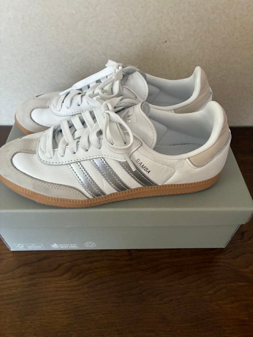 アディダス オリジナルス サンバ OG W レザー スニーカー