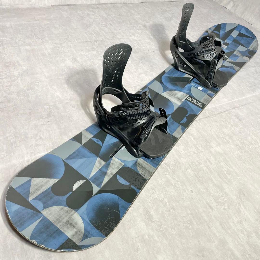 スノーボードセット バートン クラッシュ BURTON メンズ 2点 155cm