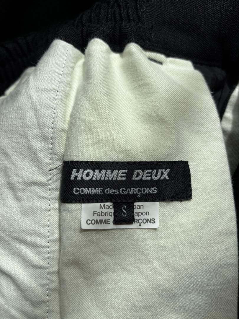 美品イージースラックス COMME des GARCONS HOMME DEUX
