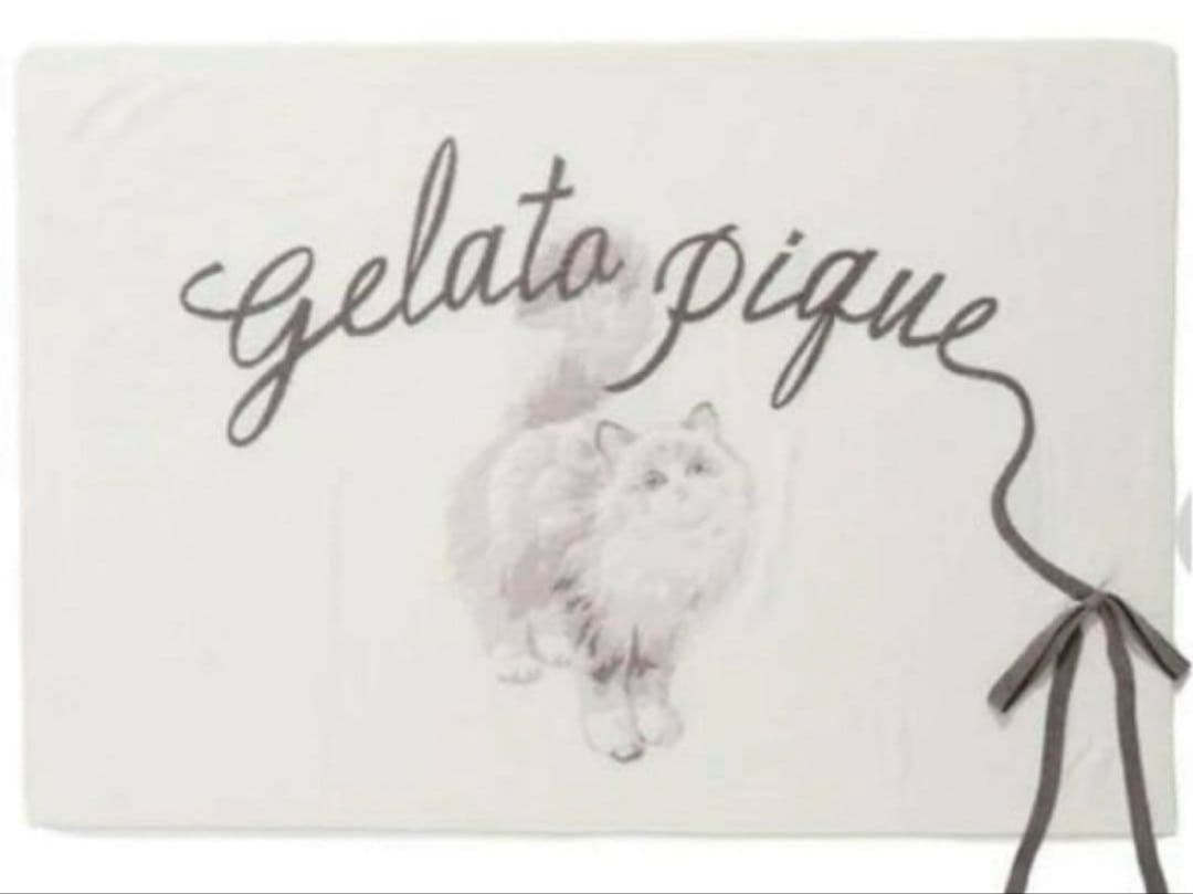 ジェラートピケ CATブランケット