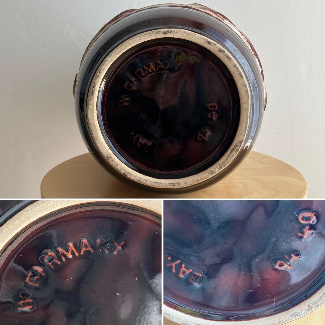 工芸品 Vintage Bay Keramik West German Vase