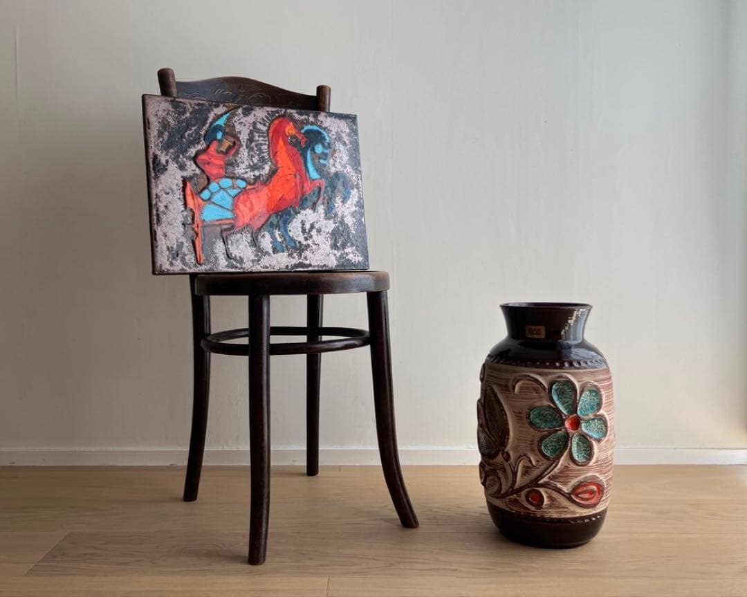 工芸品 Vintage Bay Keramik West German Vase